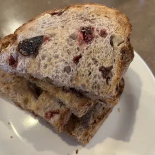 Cherry walnut bread