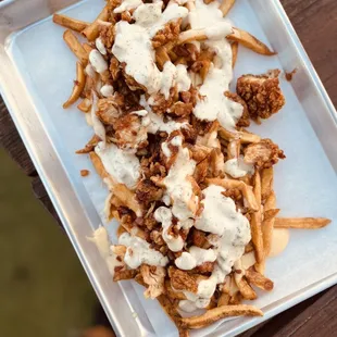Hot mess fries are in our secret menu!