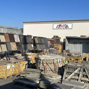 Huge warehouse! Lots of items in stock.