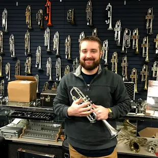 van Laar C trumpet.  Killer horn