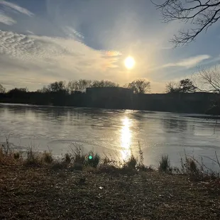 Sunset at the park