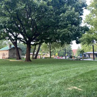 Walking path in the front