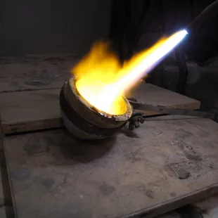 Melting Gold to make custom jewelry