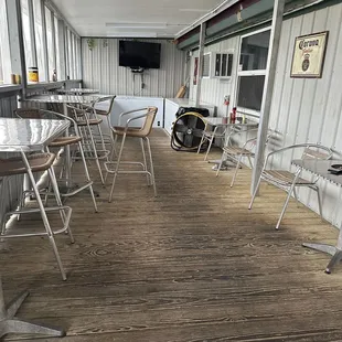 Outside Deck dining
