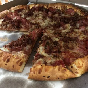 The actual pizza!