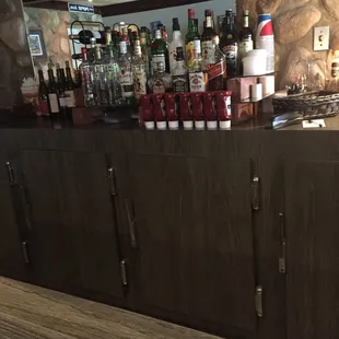 Bar area