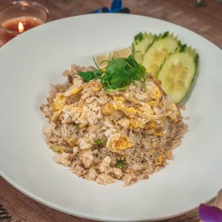 Khao Pad Poo( crab fried rice)