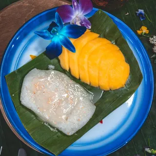 Mango with sweet sticky rice