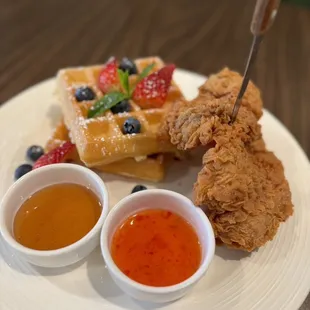Chicken n waffle