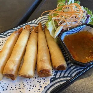 Royal Shrimp Rolls