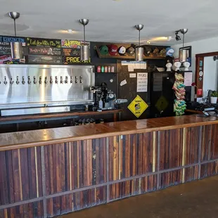 Front counter before official opening