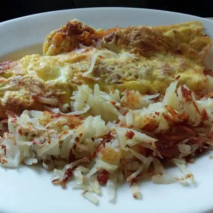 Chorizo omelette