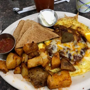 Texas Round Omelet