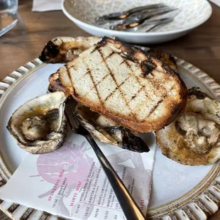 Grilled Oysters