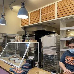 Four cookies: chocolate chip, choc chip pecan, banana Nutella, and peanut better jelly.