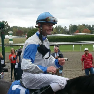 Famous Jockey at Keeneland