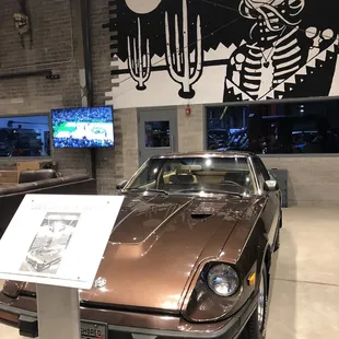 In the pre-owned building