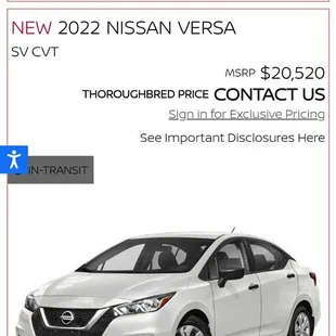 Price on their website