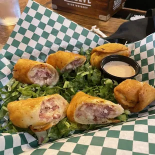 Reuben Egg Rolls (MY FAV)