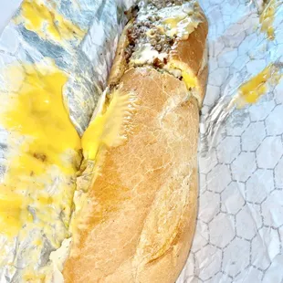 "Original Cheesesteak" (provolone also added) @ Those Guys Pies - 6/27/22