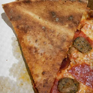 Bottom crust of large Meat Pie