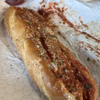 Chicken Finger Parm Sandwich