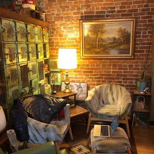 My workspace for the morning