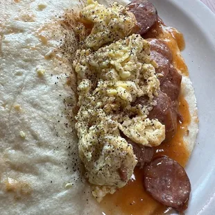 Country Sausage &amp; Egg Taco