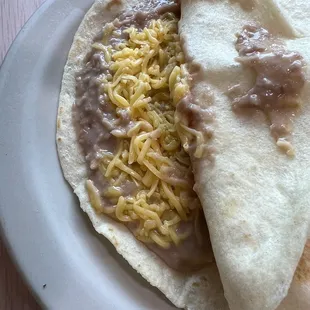 Bean &amp; Bacon Taco