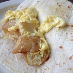 Potato and egg