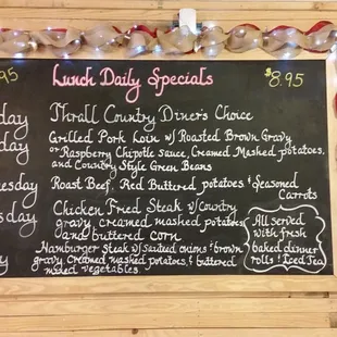 Everyone loves the lunch special!!