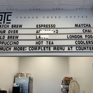 A few of the available options.