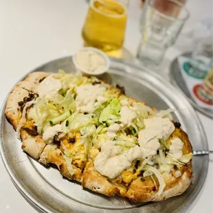 Mac attack flatbread