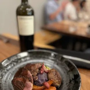 Hudson Valley Duck Breast Blood Orage, Mushrooms ($8 Extra Charge)