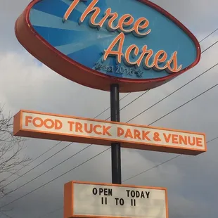 Three Acres Food Truck Park