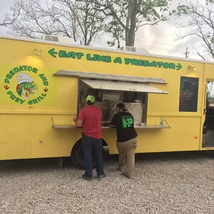 Predator and Prey Grill has specialty burgers.