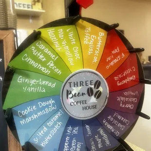Try a new flavor combo with the wheel!