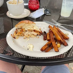 Spicy chicken sandwich
