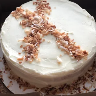 Coconut guava cake