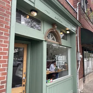 Three Bites storefront