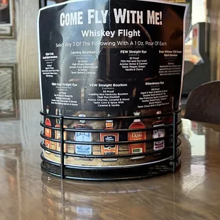 the menu