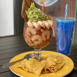 Shrimp cocktail, $17. Huge and glorious.