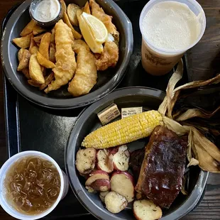 BBQ Ribs Plate