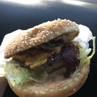 Western Bacon Cheeseburger