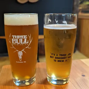 Three Bull IPA for $6.50.