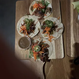 Banh mi tacos