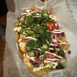 Skirt Steak Irish Nachos (Small)