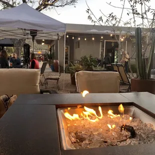 Need some heat? Perfect for sitting outside