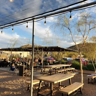 outdoor seating