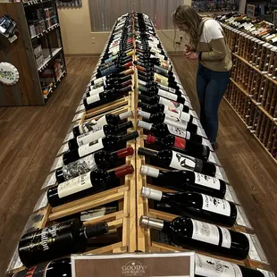 Red wine selection